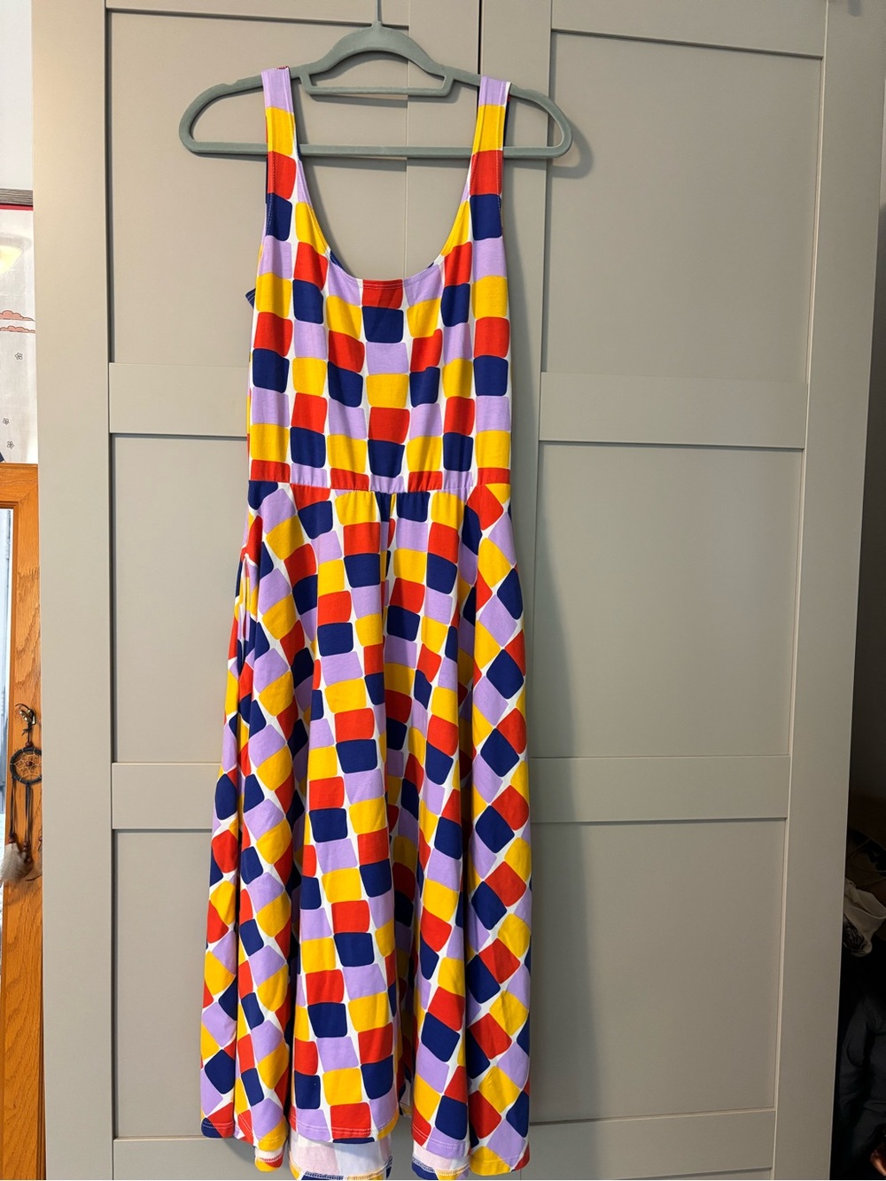 Nooworks Vacation fit and flat midi dress- Large